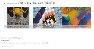 Abstract Animals Featured In Contemporary Art Gallery Competition